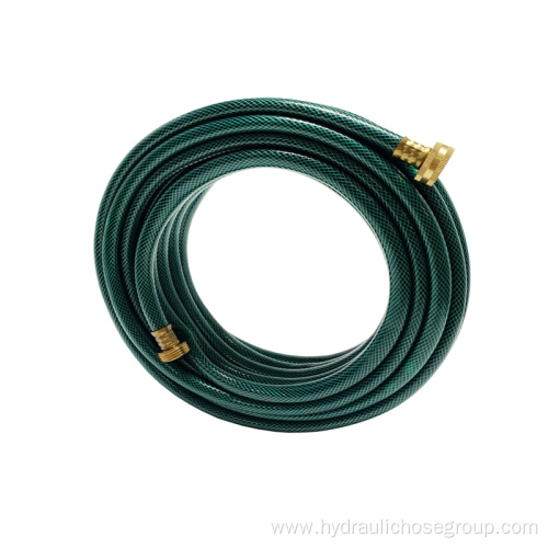 Green Black PVC Garden Hose